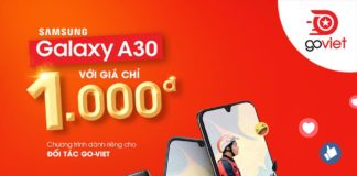 trả góp samsung a30